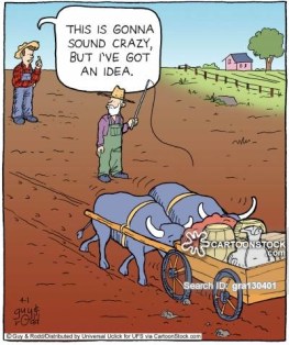 'This is gonna sound crazy, but I've got an idea.'